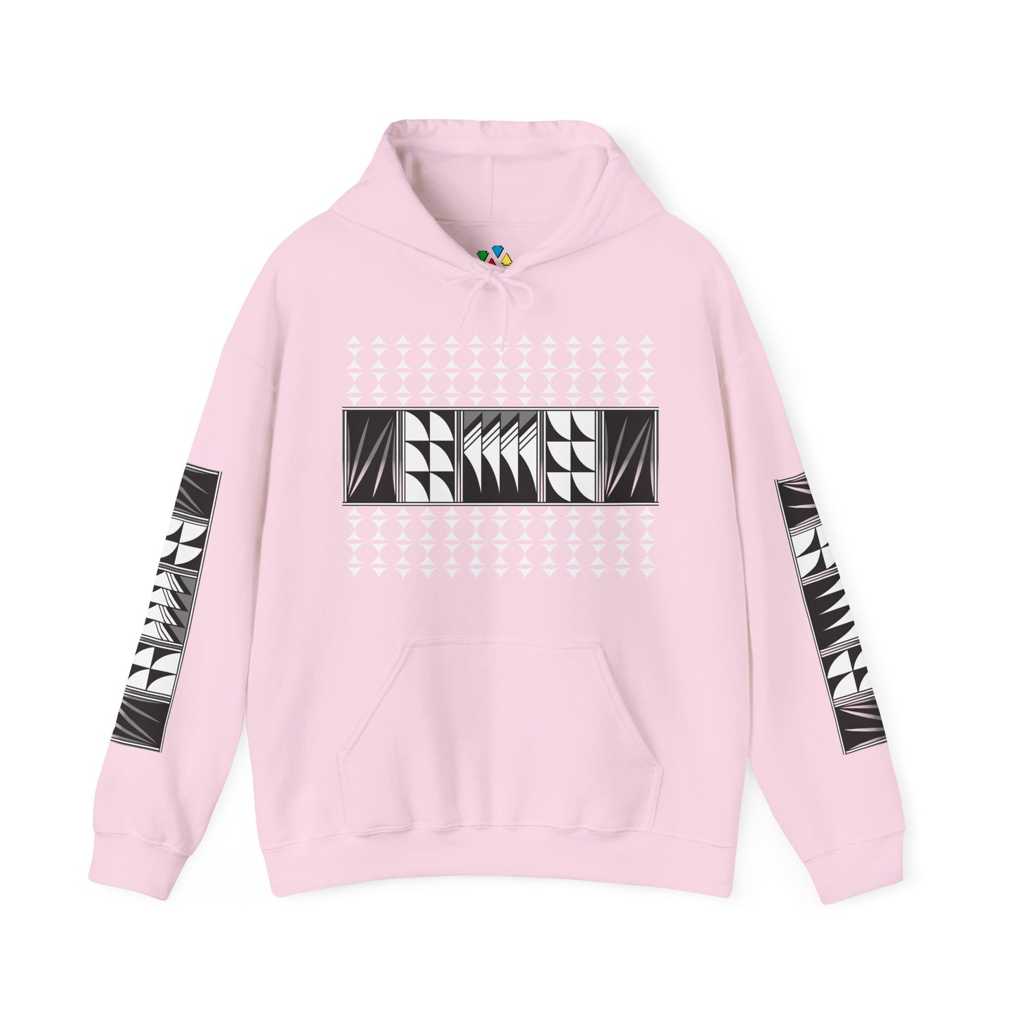 Blessed Feathers in Gray Unisex Hoodie