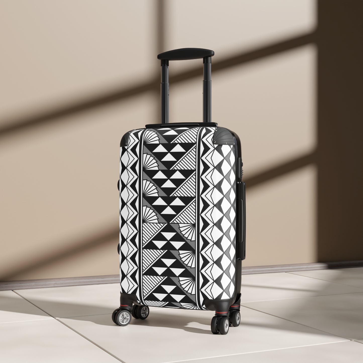 Southwest Rain and Sun in Gray Suitcases