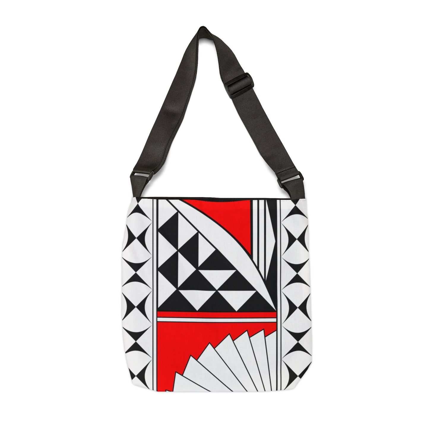 Red Southwest Sunrise Adjustable Tote Bag