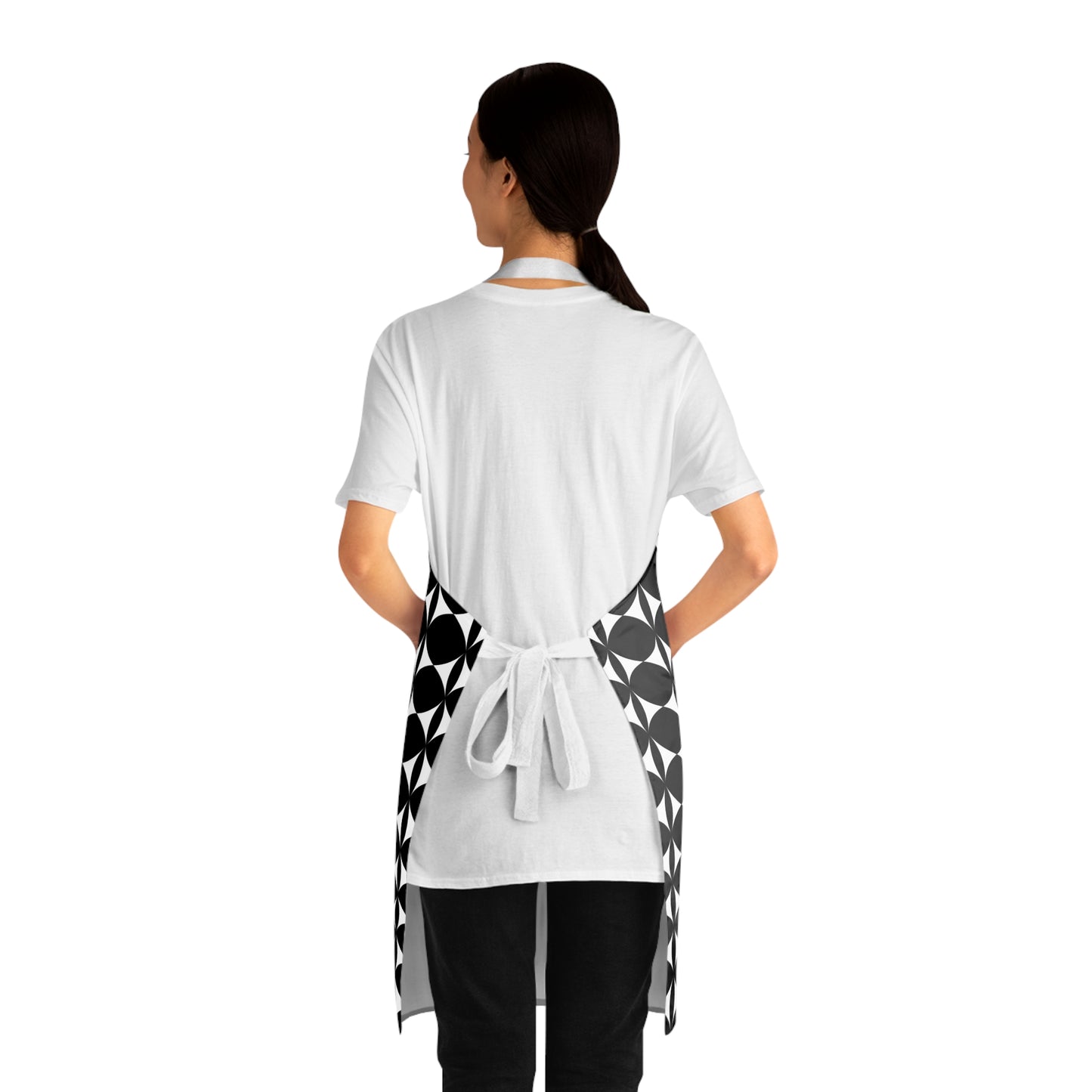 Pink Native Feather Blessing Two Pocket Apron