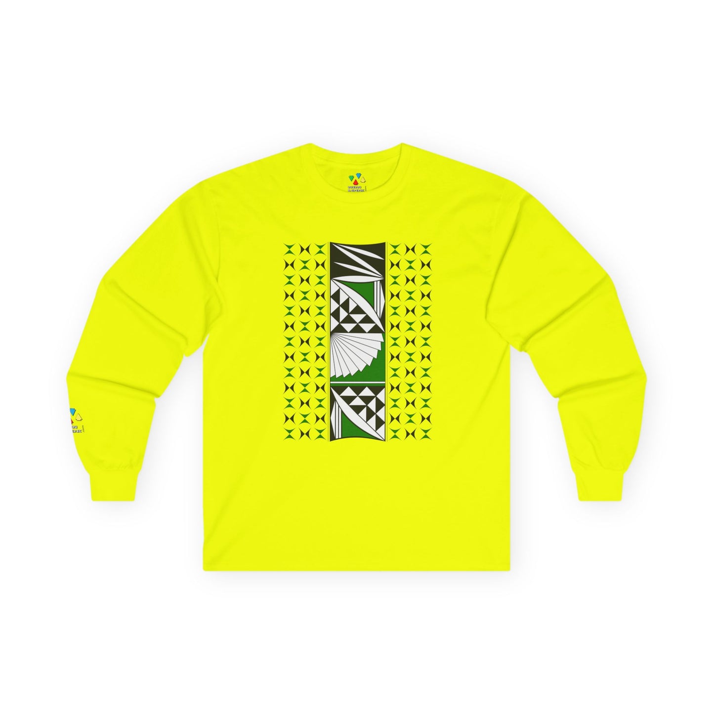 Southwest Sunrise in Green Unisex Long Sleeve Tee