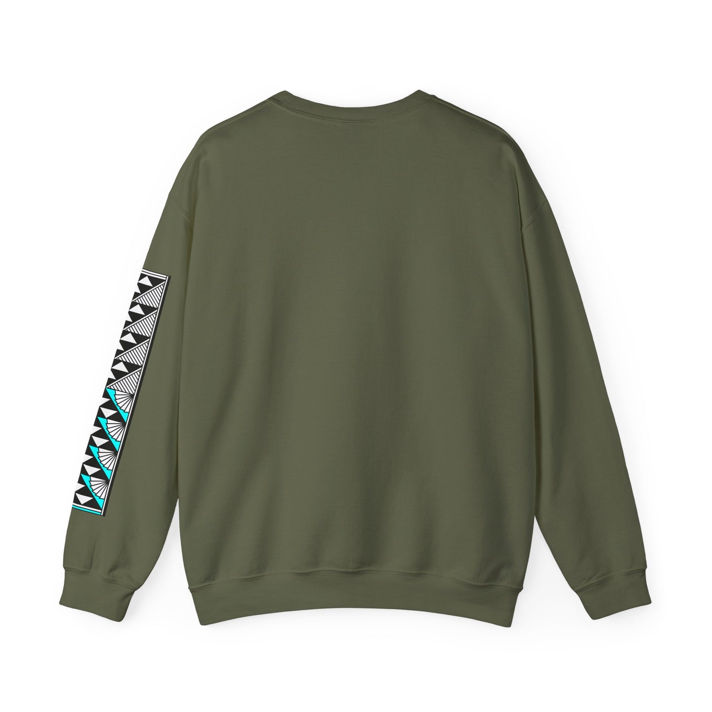 Sun and Rain in Turquoise Unisex Sweatshirt