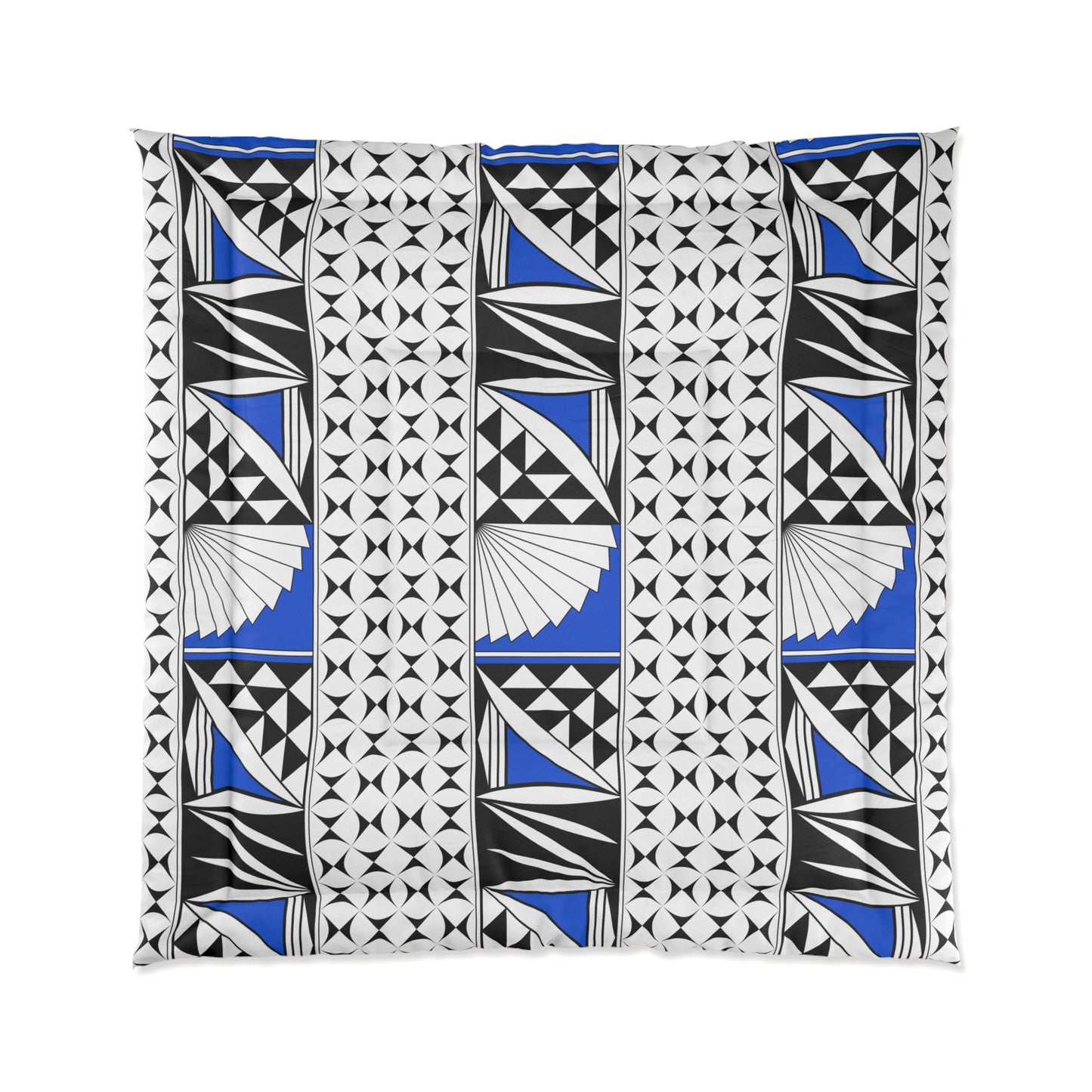 Southwest Sunrise in Blue Comforter
