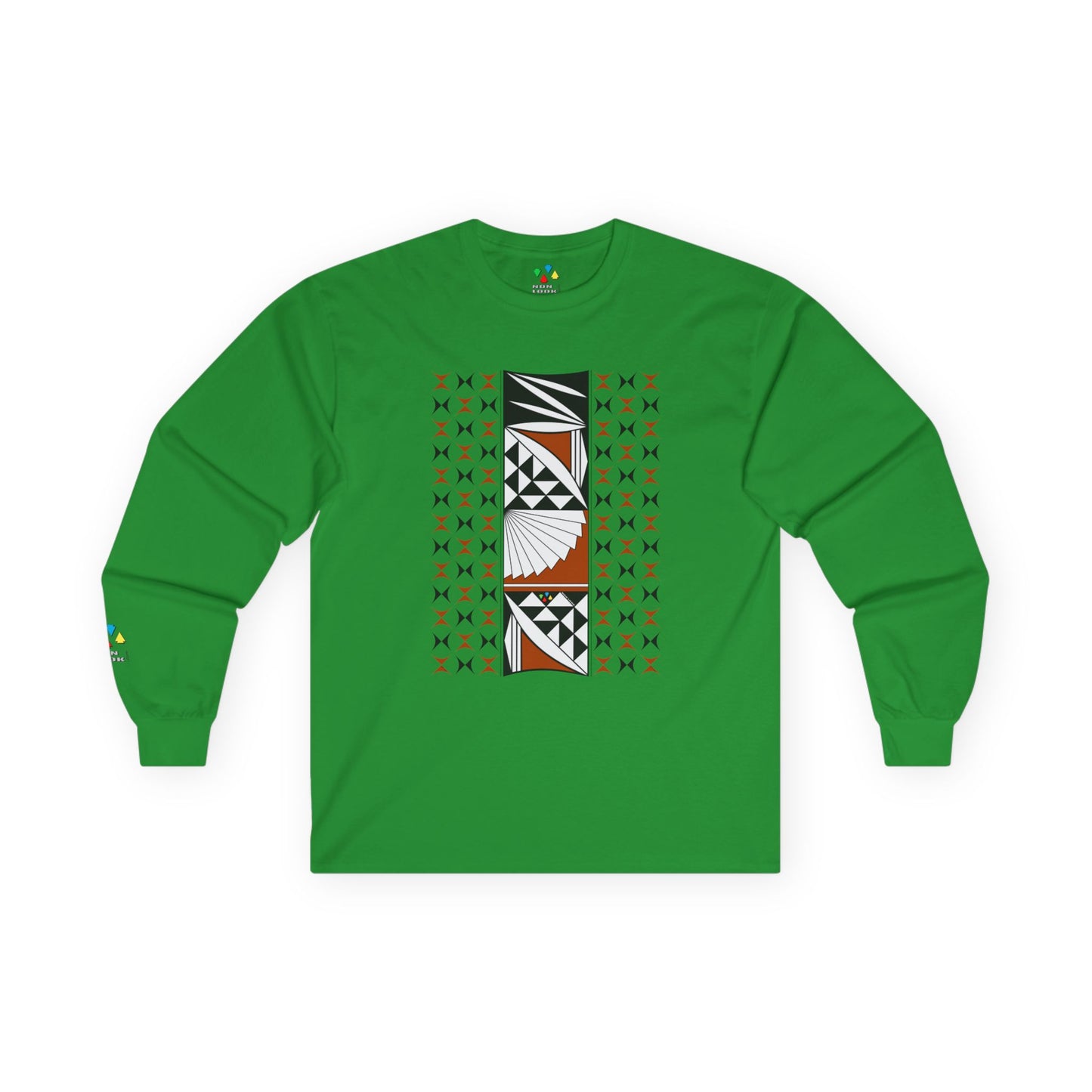 Southwest Sunrise in Rust Unisex Long Sleeve Tee