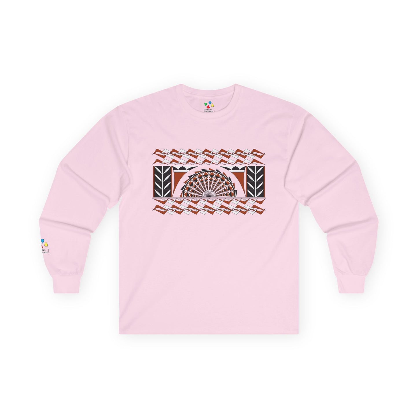 Southwest Sunset in Rust Unisex Long Sleeve Tee