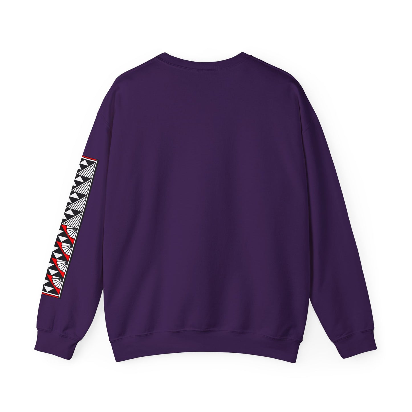 Sun and Rain in Red Unisex Sweatshirt
