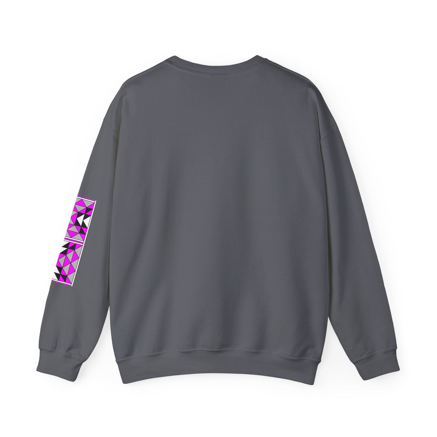 Sacred Mountains in Pink Unisex Sweatshirt