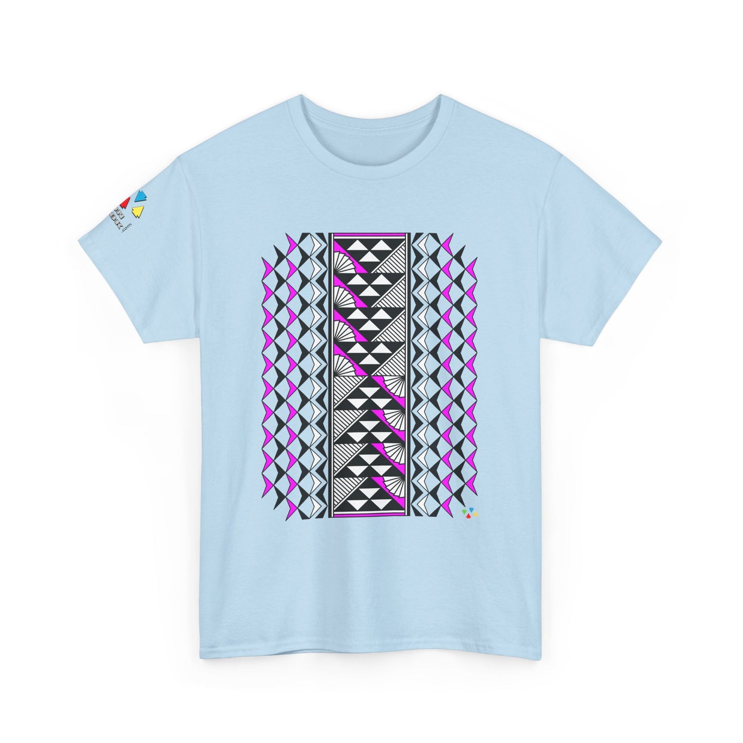 Sun and Rain in Pink Gildan Unisex Tee