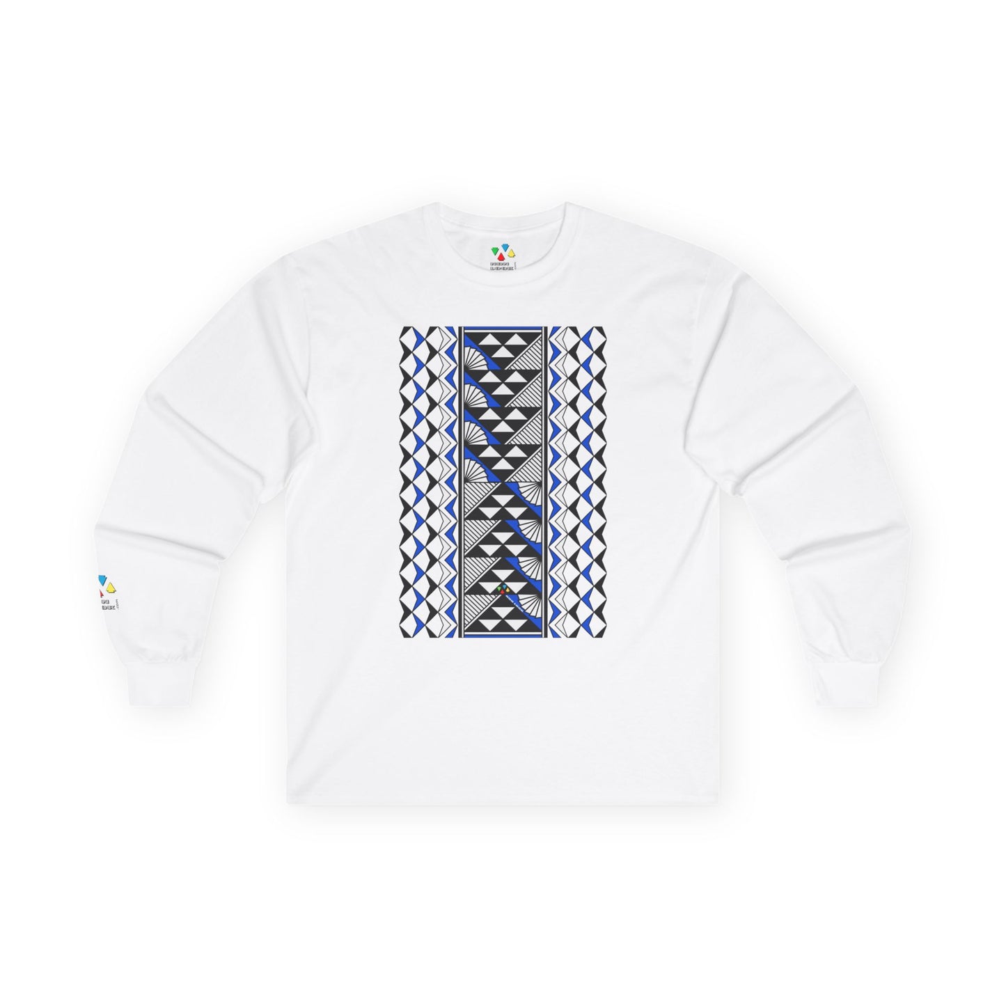 Sun and Rain in Blue Unisex Long Sleeve Tee