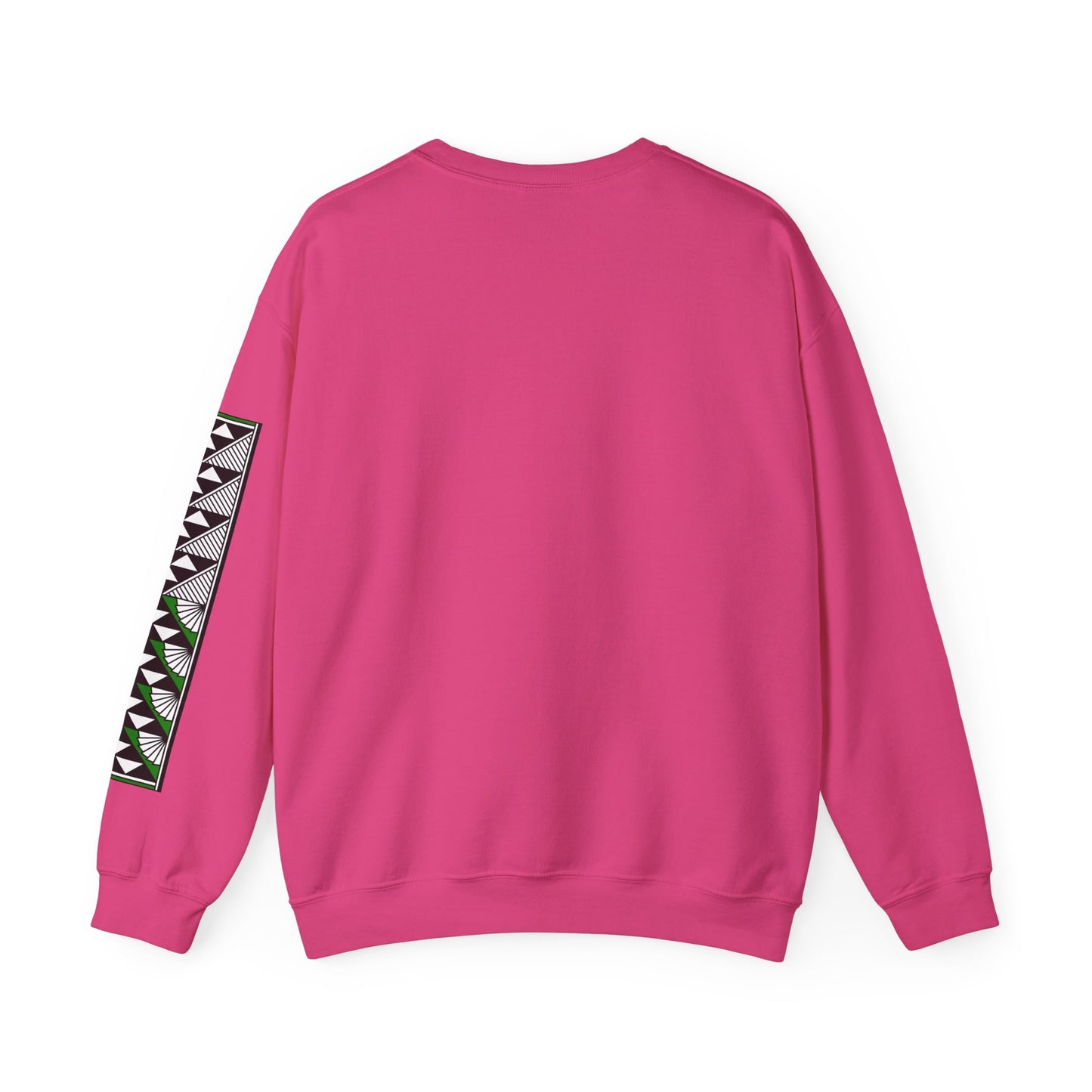 Sun and Rain in Green Unisex Sweatshirt