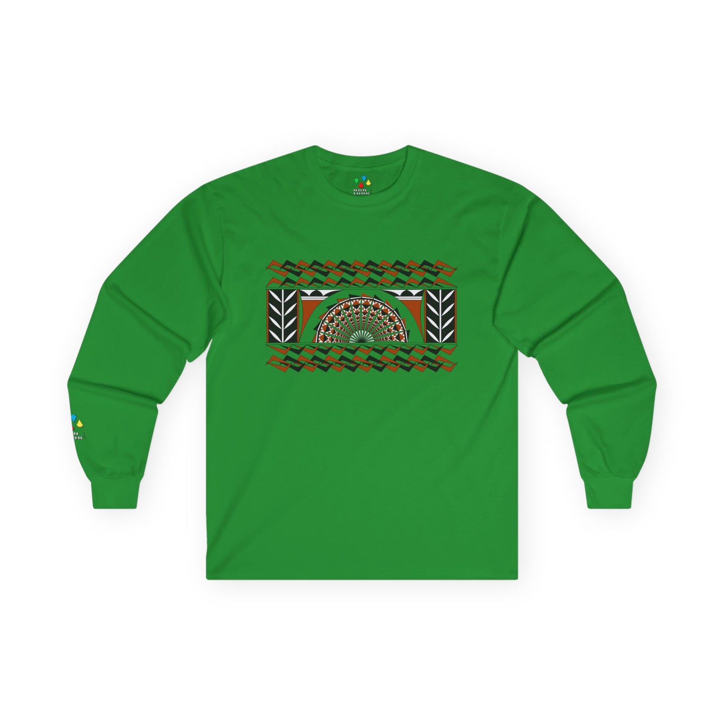 Southwest Sunset in Rust Unisex Long Sleeve Tee