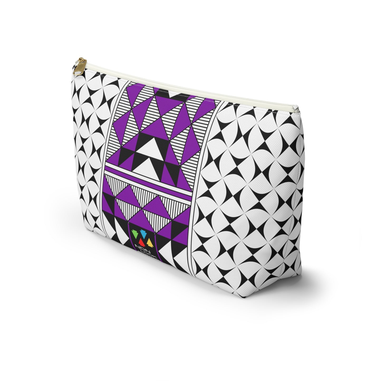 Sacred Mountains in Purple Pouch w T-bottom