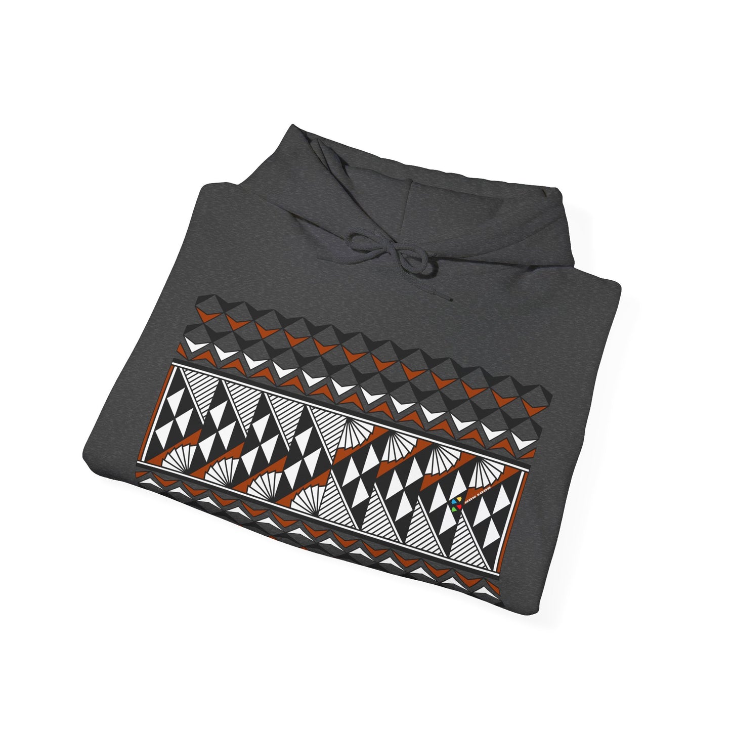 Sun and Rain in Rust Unisex Hoodie