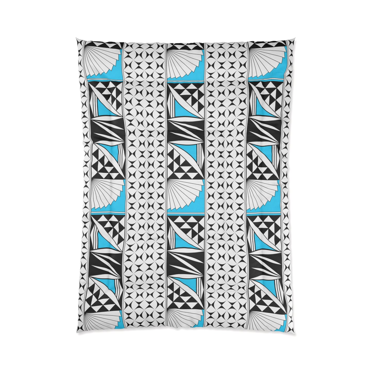 Southwest Sunrise in Turquoise Comforter