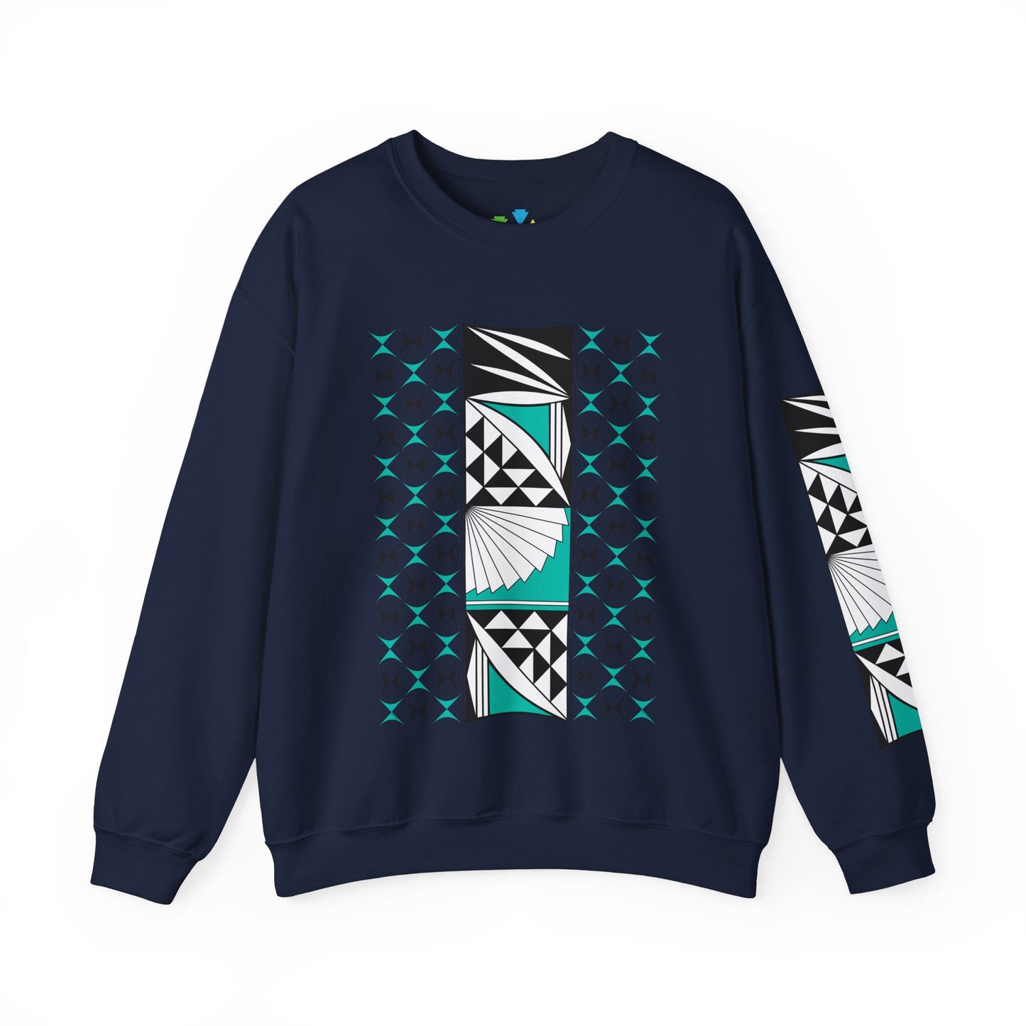 Southwest Sunrise in Aqua Unisex Sweatshirt