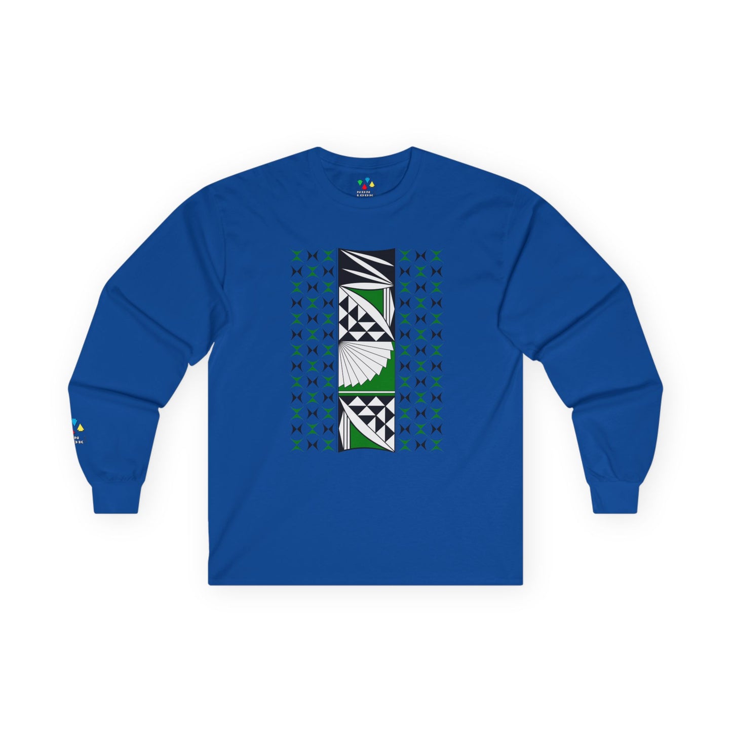 Southwest Sunrise in Green Unisex Long Sleeve Tee