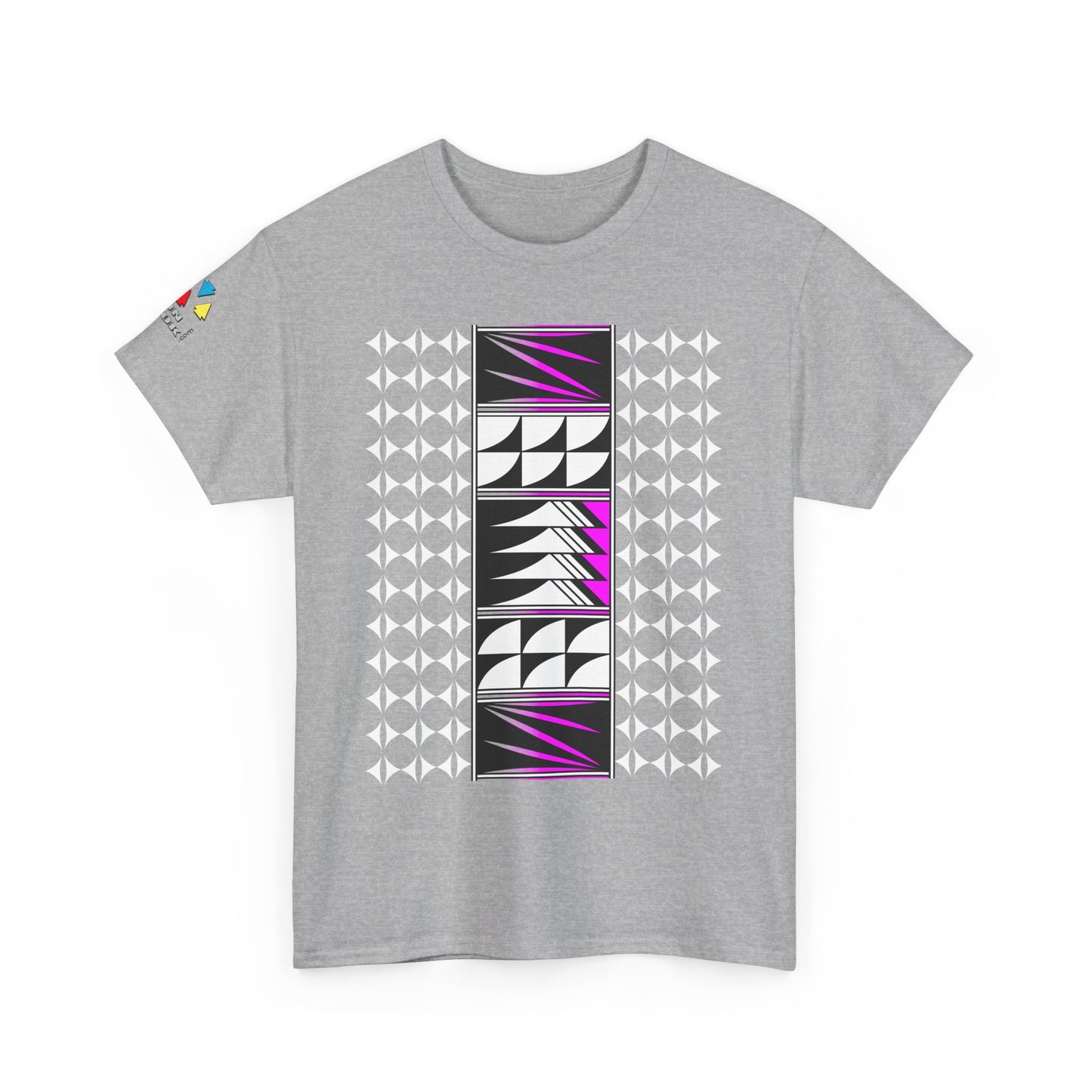 Feather Blessings in Pink Gildan Unisex Tee