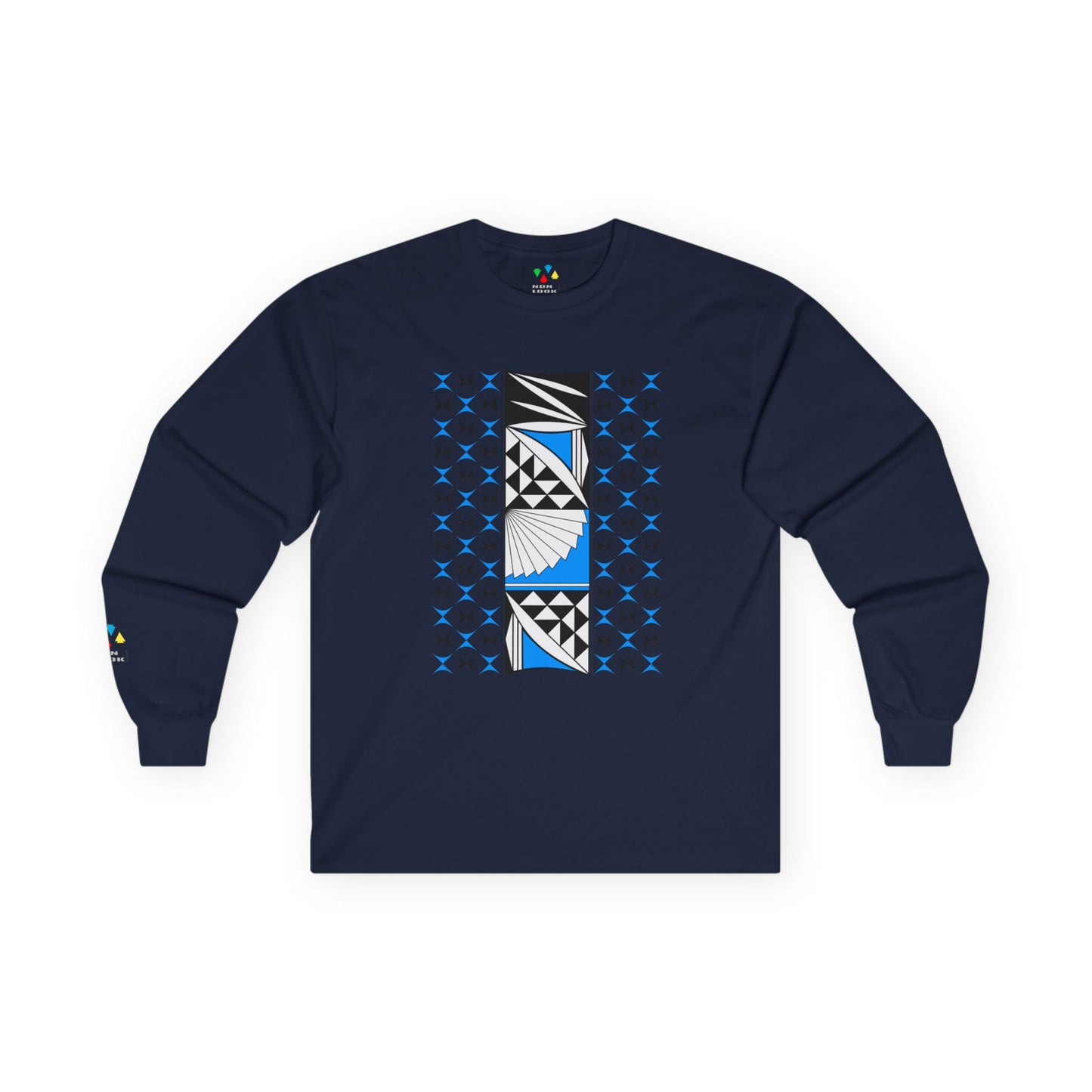 Southwest Sunrise in Sky Blue Unisex Long Sleeve Tee