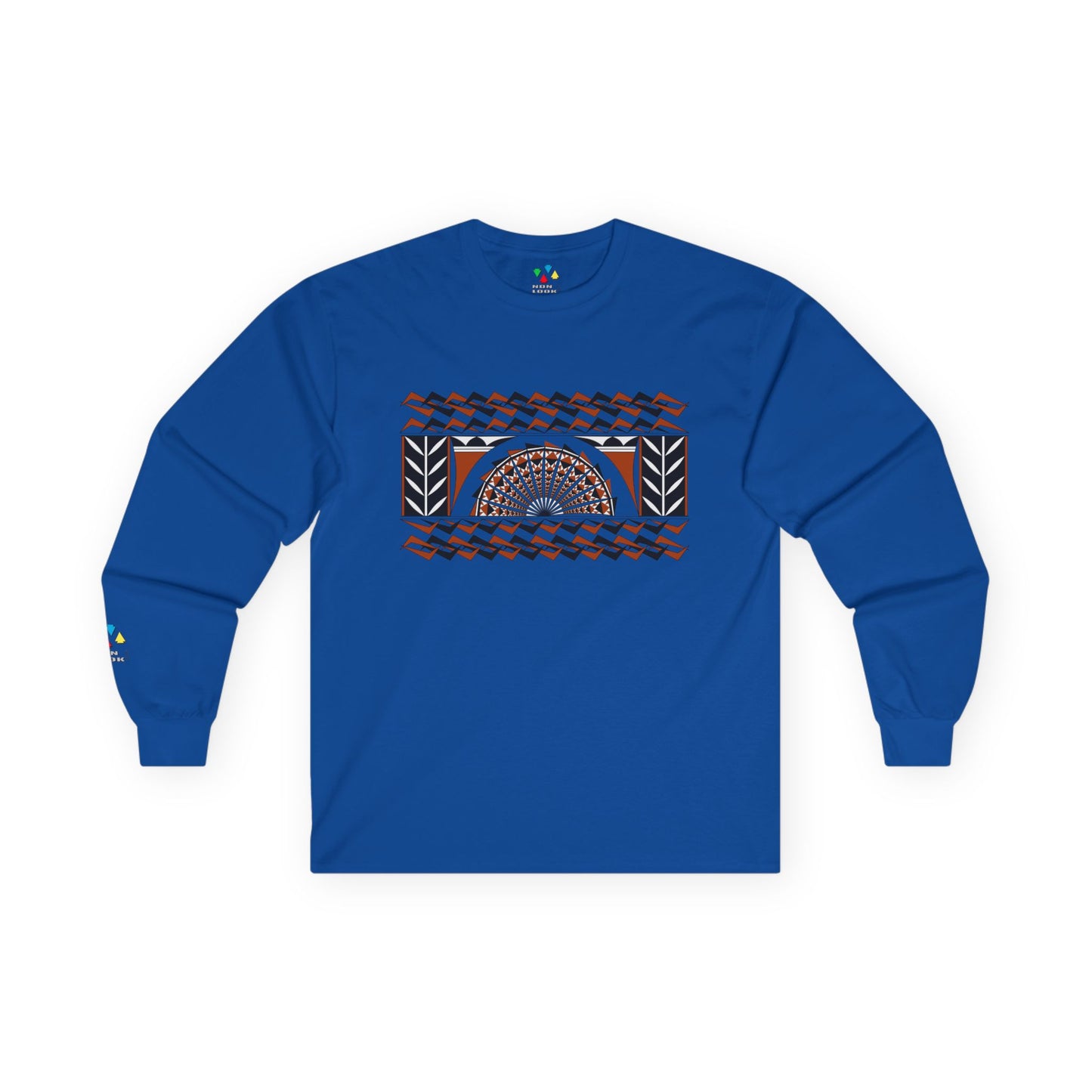 Southwest Sunset in Rust Unisex Long Sleeve Tee