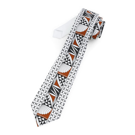 Rust Southwest Sunrise Necktie