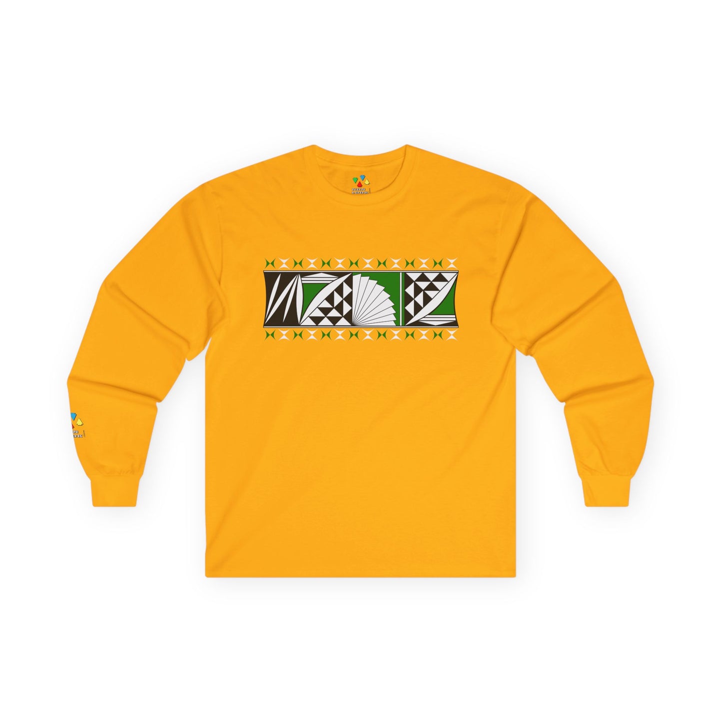 Southwest Sunrise in Green Unisex Long Sleeve Tee