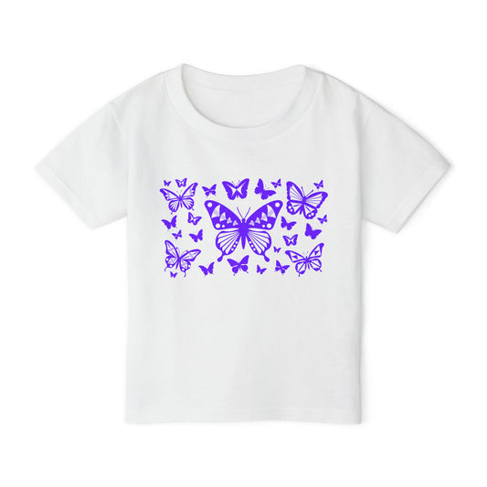 Purple Native Butterflies Toddler T-Shirt