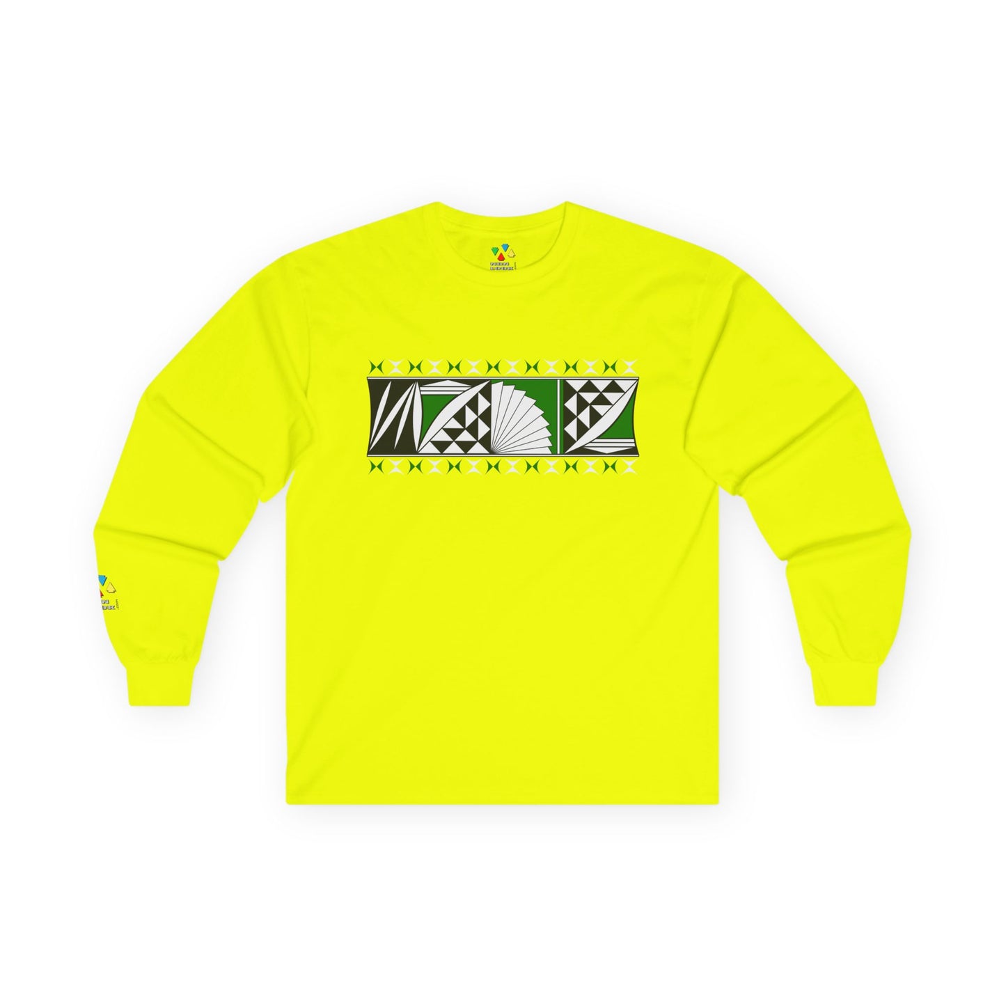 Southwest Sunrise in Green Unisex Long Sleeve Tee