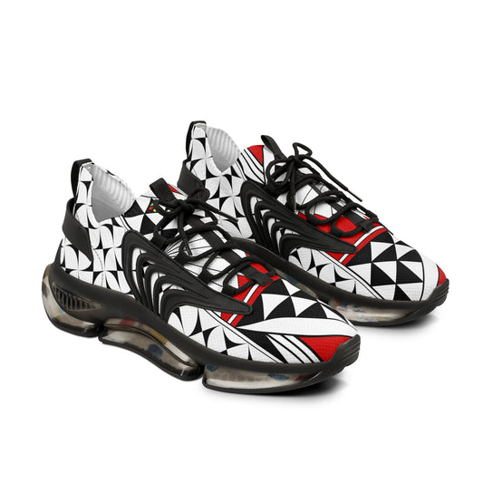 Southwest Sunrise in Red Men's Mesh Sneakers