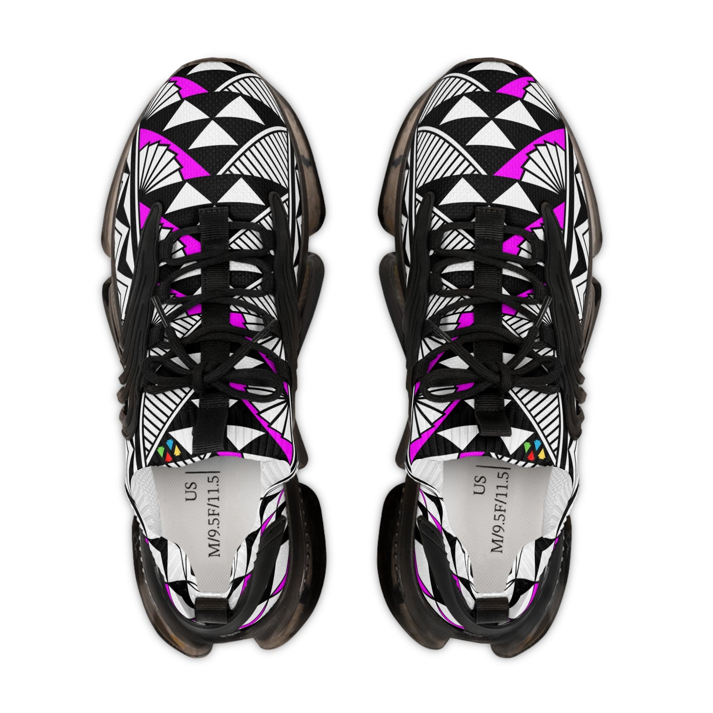 Sun and Rain in Pink Men's Mesh Sneakers