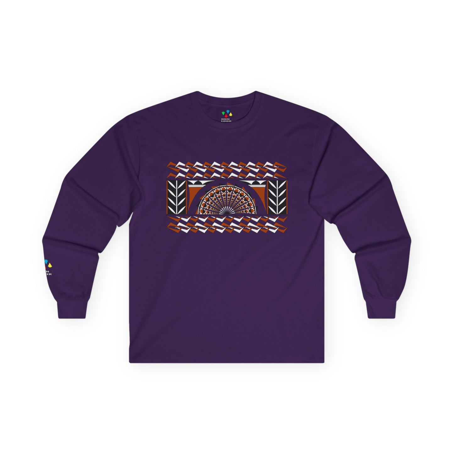 Southwest Sunset in Rust Unisex Long Sleeve Tee
