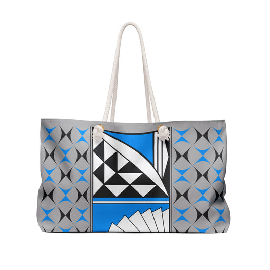 Sky Blue Sunrise Weekender Bag