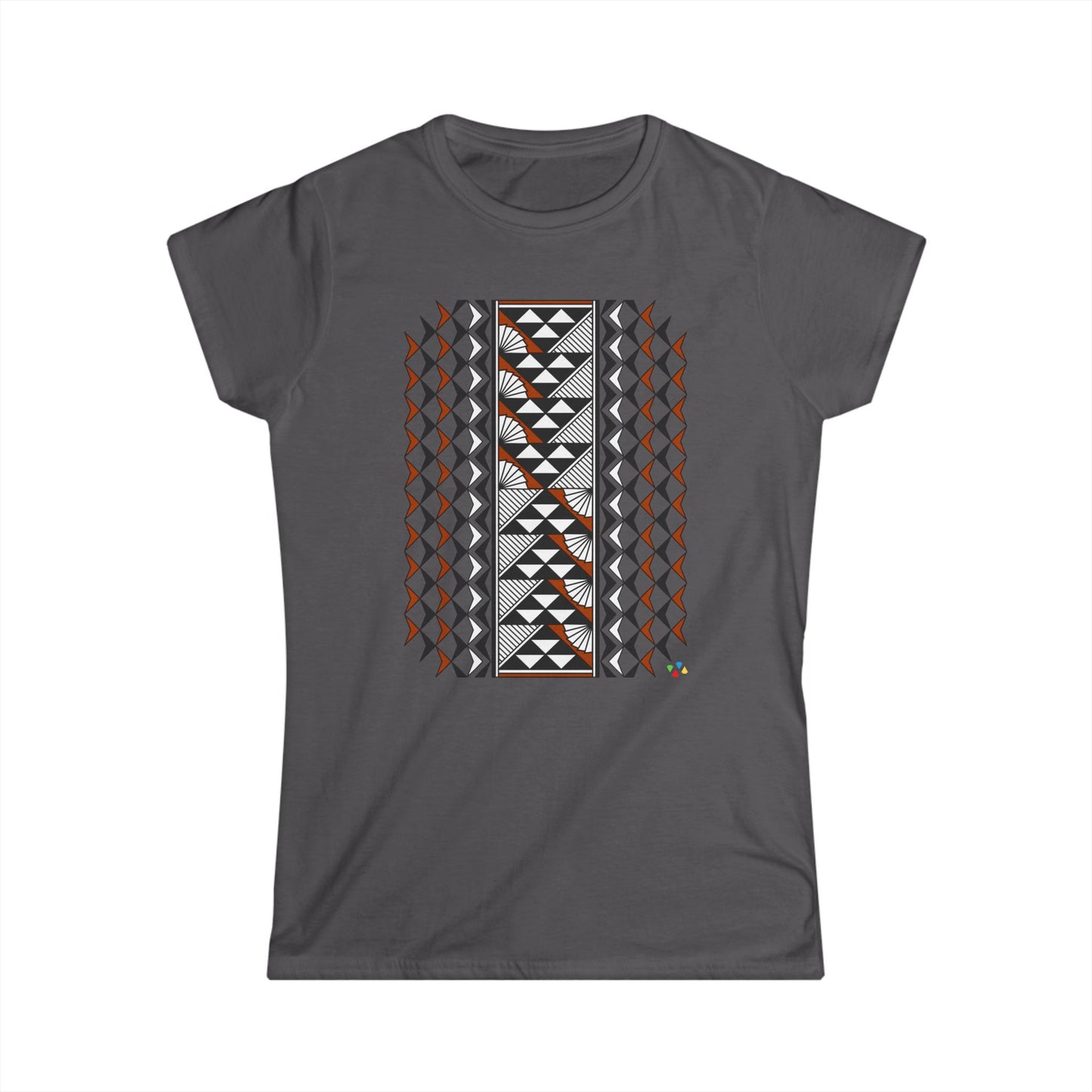Rust Southwest Sun and Rain Women's Softstyle Tee