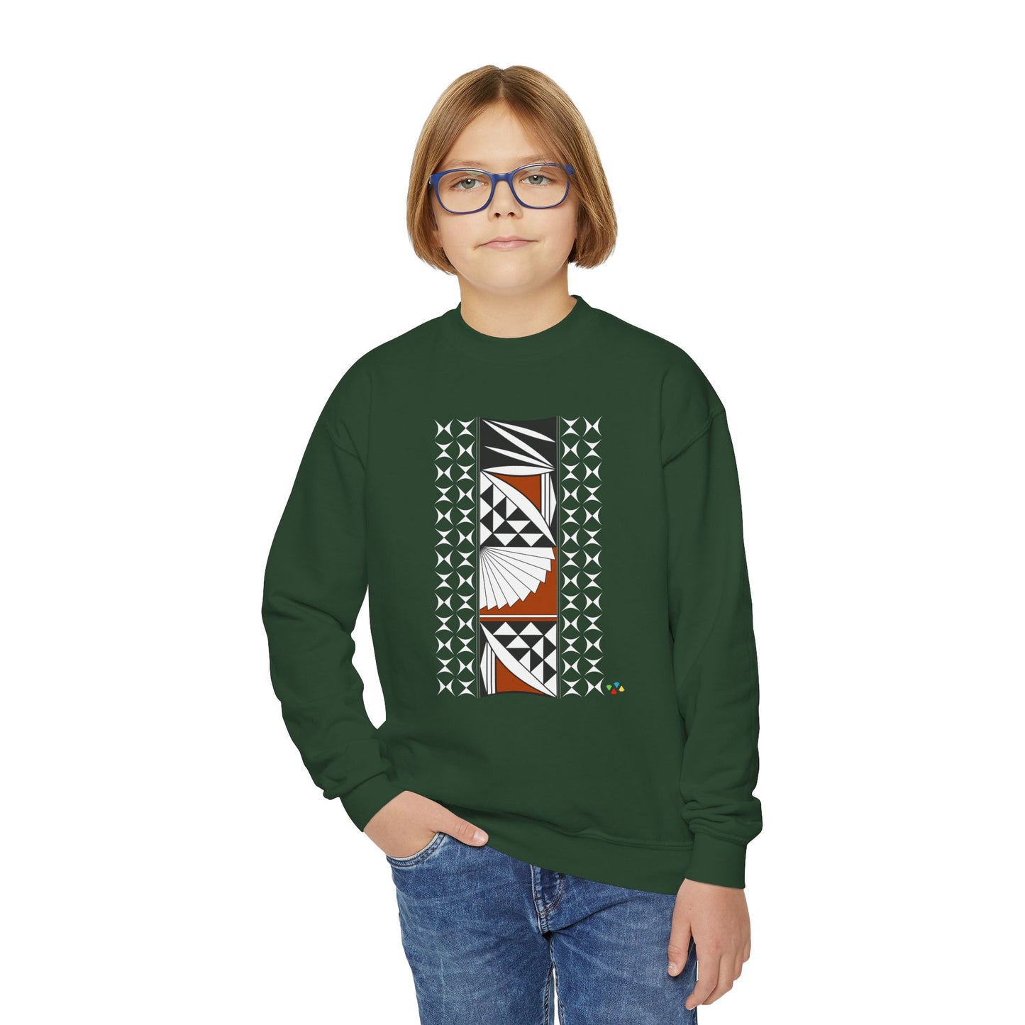 Southwest Sunset Youth Crewneck Sweatshirt
