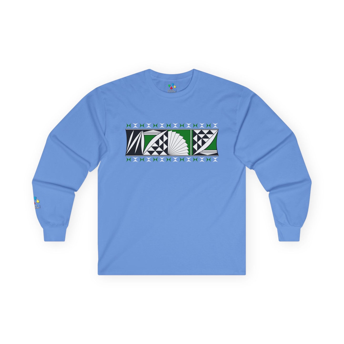 Southwest Sunrise in Green Unisex Long Sleeve Tee