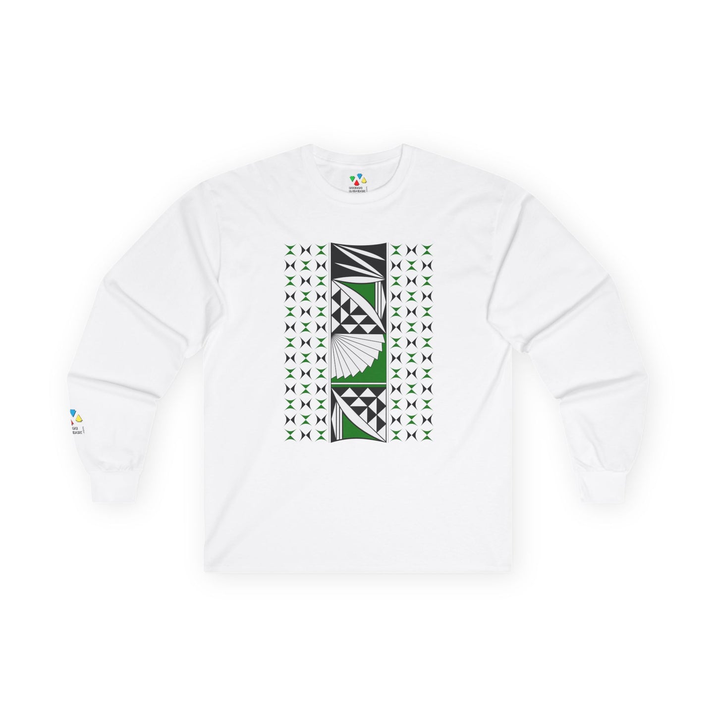 Southwest Sunrise in Green Unisex Long Sleeve Tee