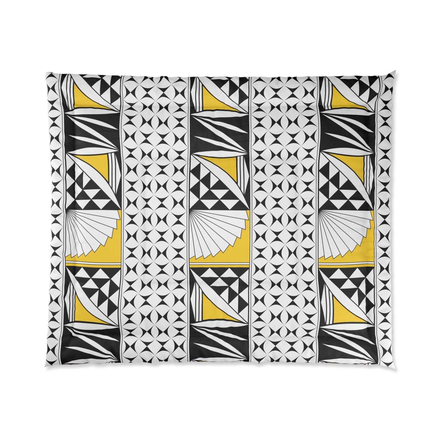Southwest Sunrise in Yellow Comforter