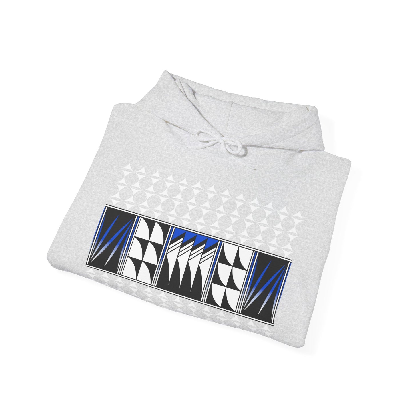 Blessed Feathers in Blue Unisex Hoodie