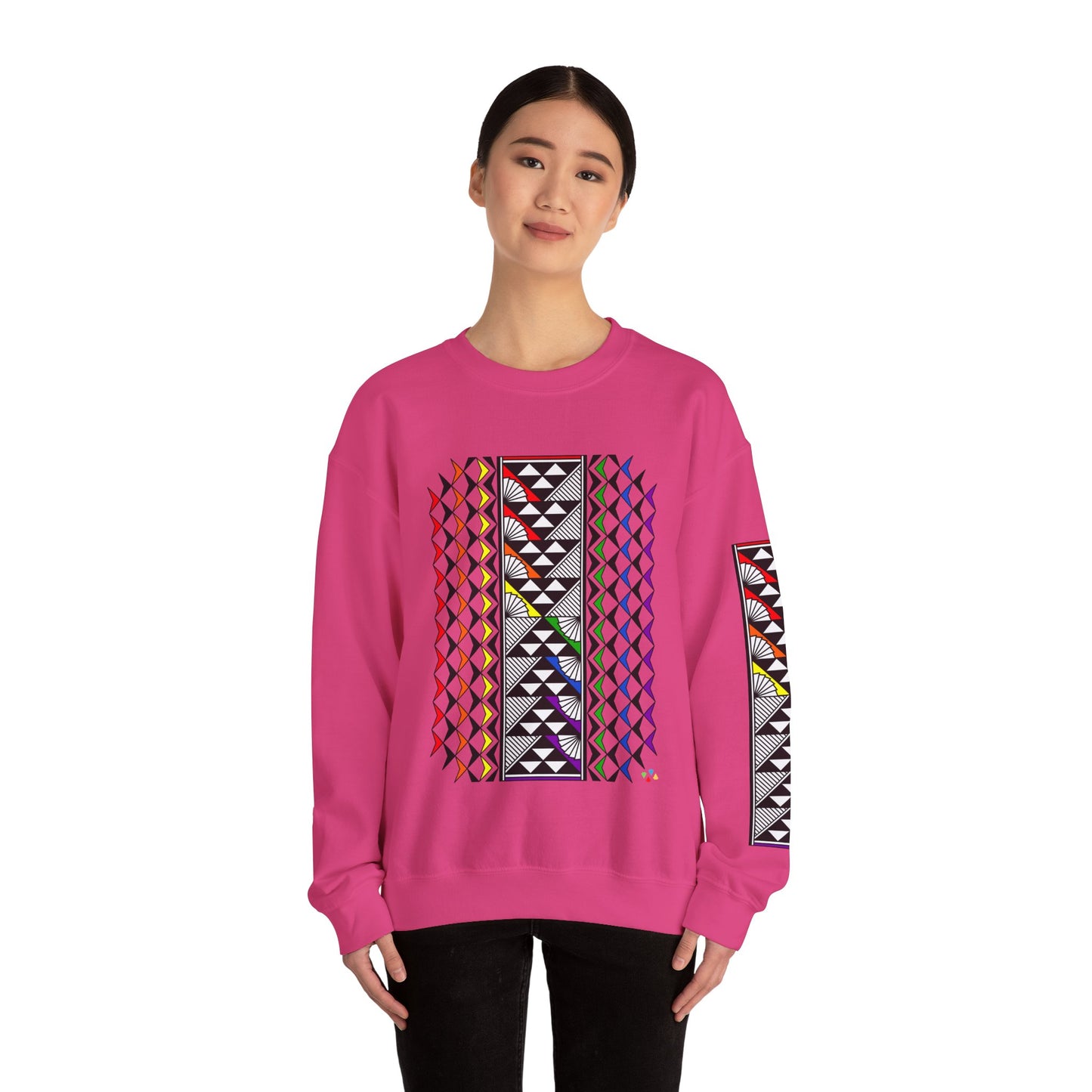 Rainbow Sun and Rain Unisex Sweatshirt
