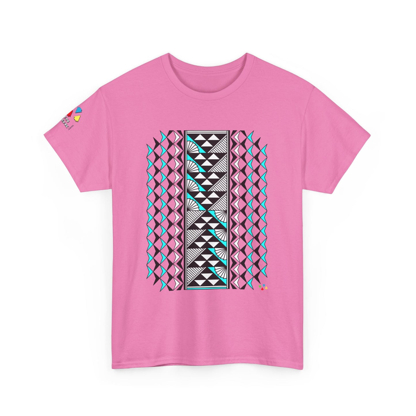 Sun and Rain in Turquoise Gildan Unisex Tee