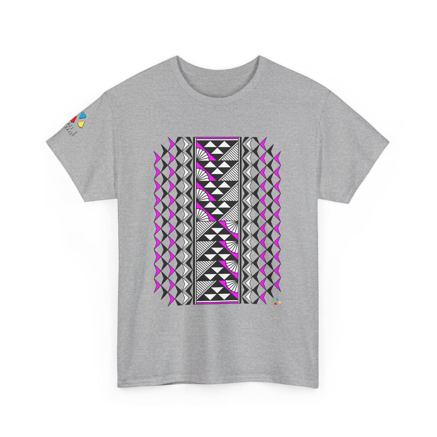 Sun and Rain in Pink Gildan Unisex Tee