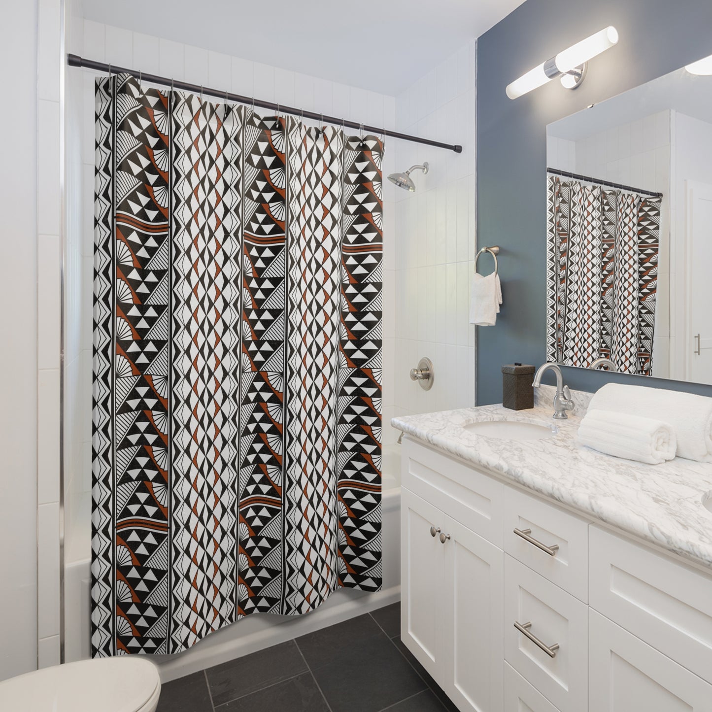 Southwest Rain and Sun Shower Curtains