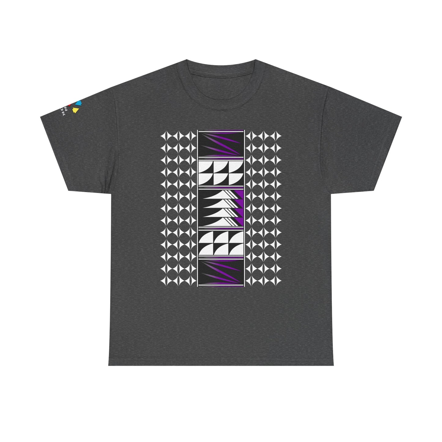Feather Blessings in Purple Gildan Unisex Tee