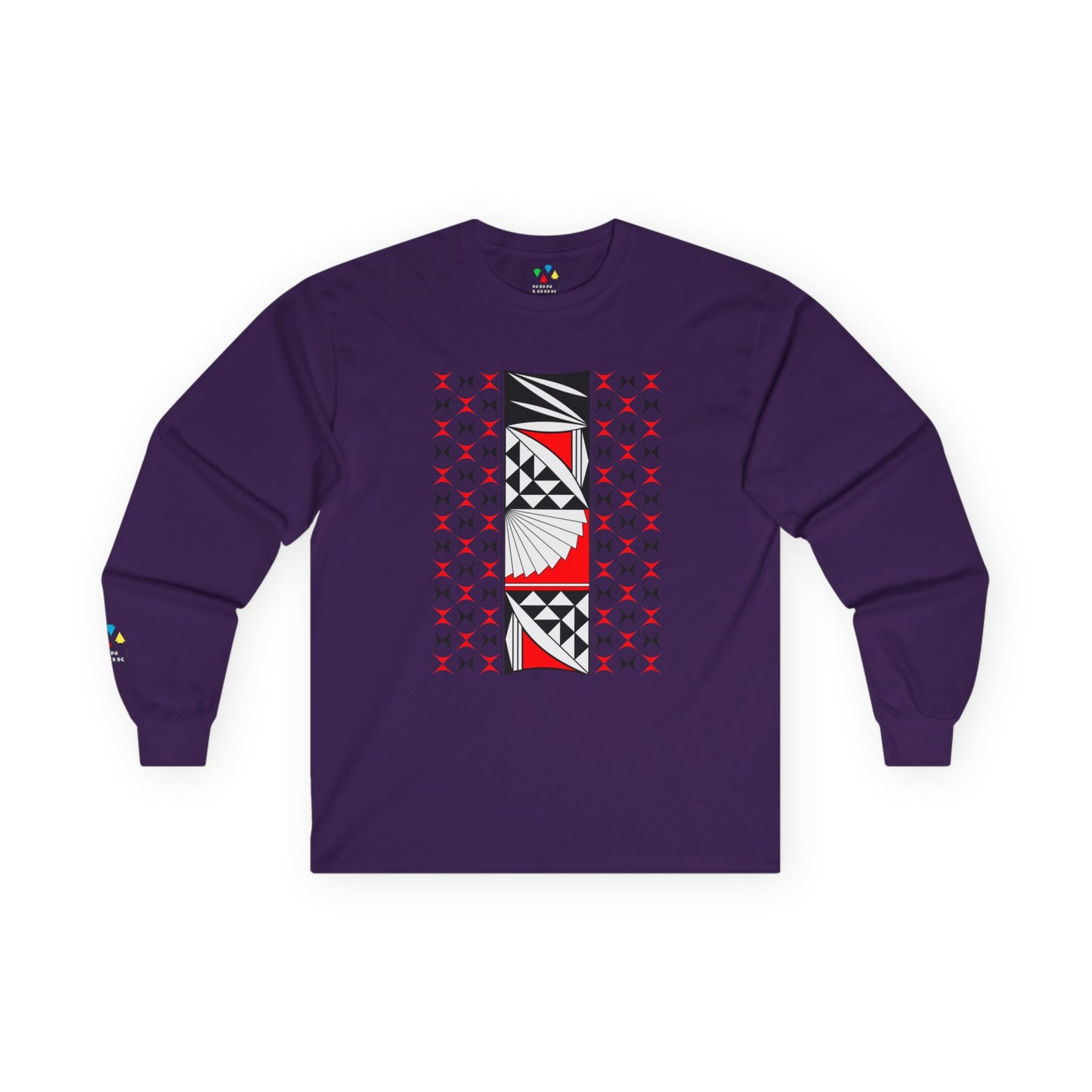 Southwest Sunrise in Red Unisex Long Sleeve Tee