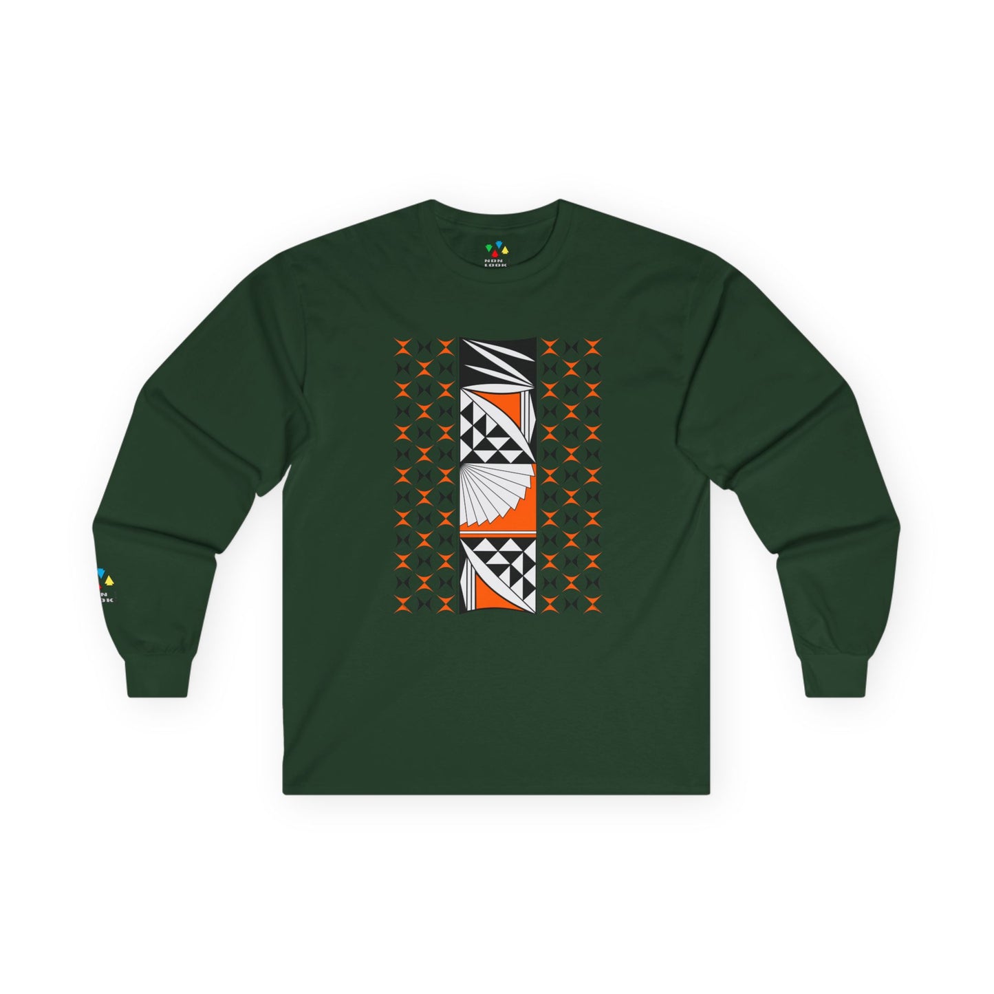 Southwest Sunrise in Orange Unisex Long Sleeve Tee