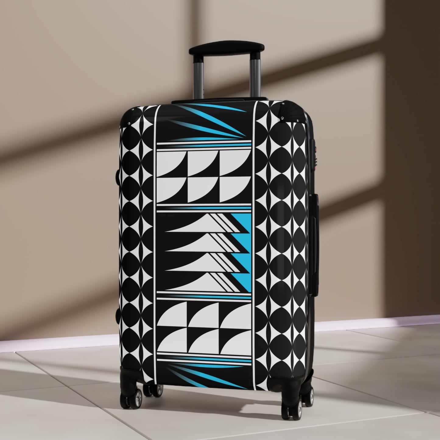 Blessed Feathers in Turquoise Suitcases