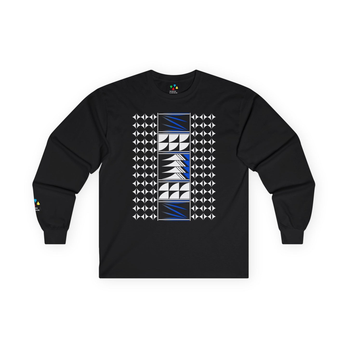 Feather Blessings in Blue Unisex Long Sleeve Tee