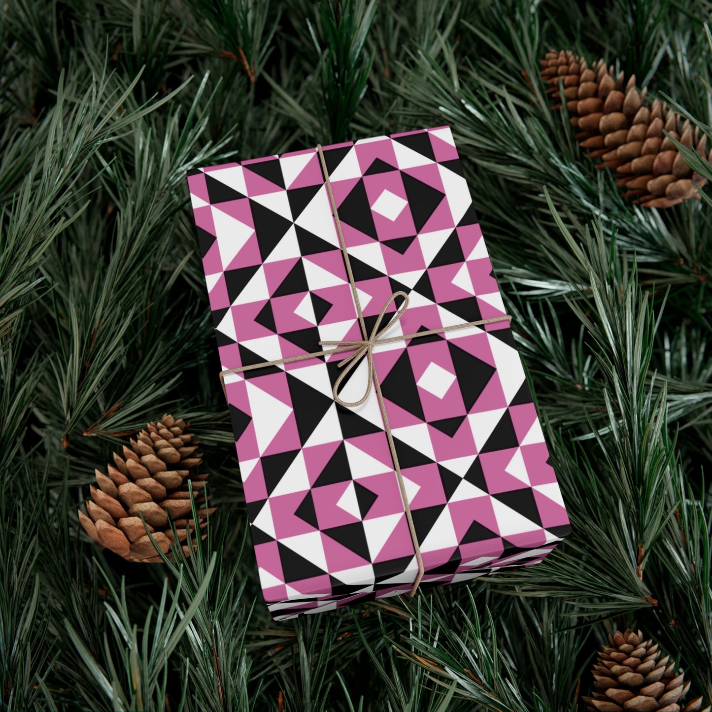 Light Pink Sacred Mountains Gift Wrap Papers