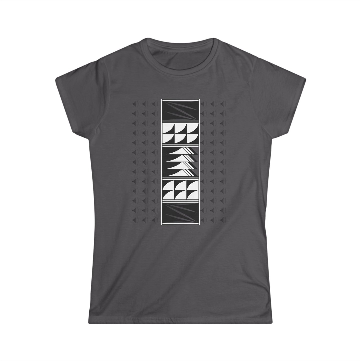 Chrome Native Feather Blessing Women's Softstyle Tee