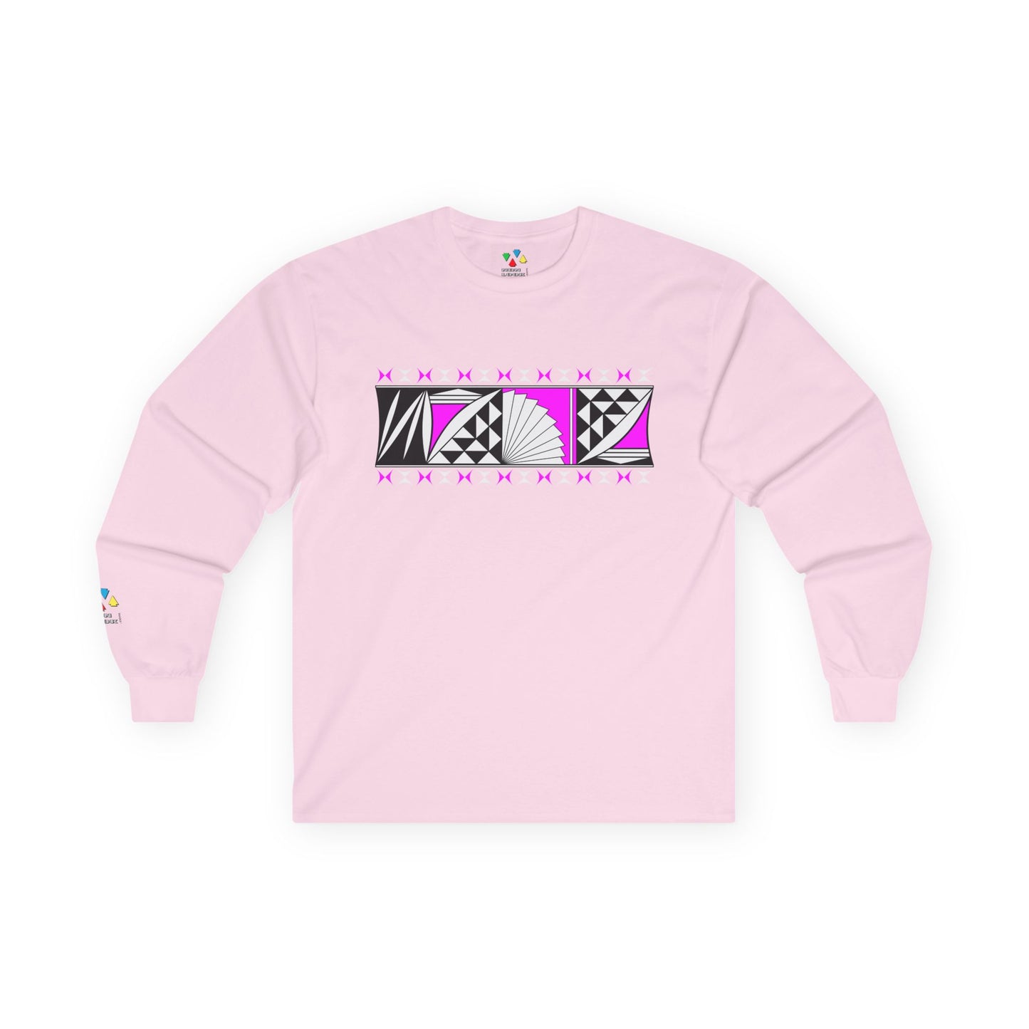 Southwest Sunrise in Pink Unisex Long Sleeve Tee