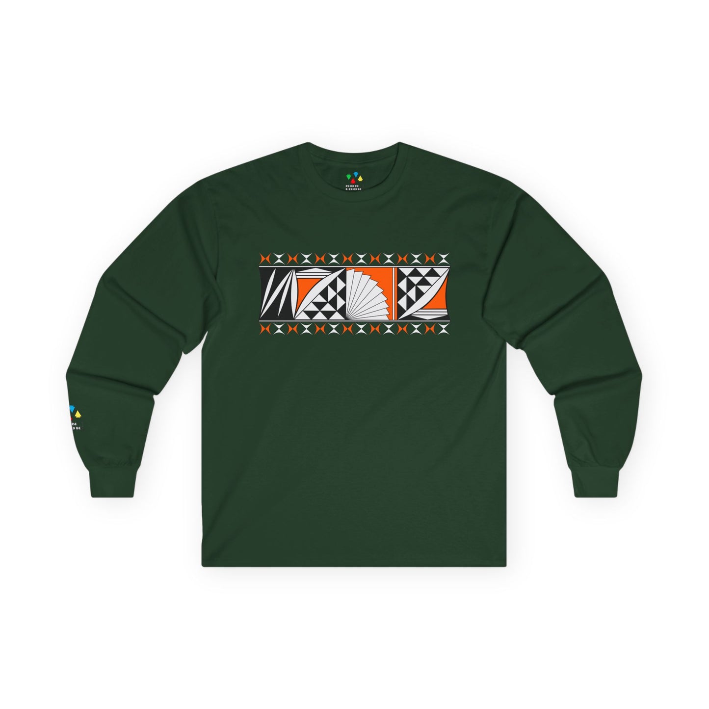 Southwest Sunrise in Orange Unisex Long Sleeve Tee